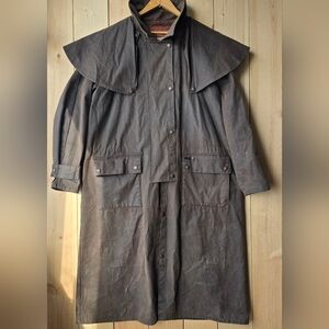 Outback Trading Co Low Rider Duster Coat 2042 BRN Mens Medium